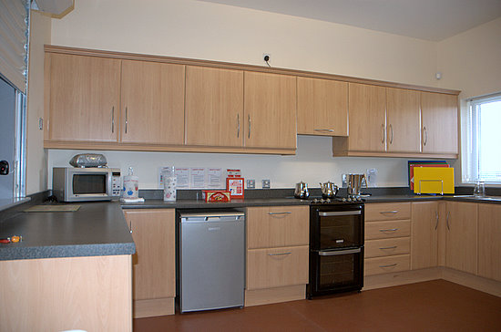 Kitchen facilities in the ACORN Centre